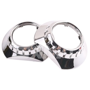 Sanvi Car Fitting 3.0 Inch Shrouds Cover Projector Lens <b>Auto</b> <b>Lighting</b> <b>System</b> Car Headlight Housing - Product Image 3