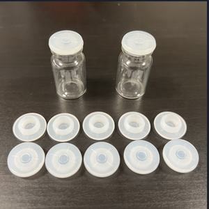 Fiale in Vetro Borosilicato Ambrato Trasparente per Iniezioni Farmaceutiche 10ml Sterili con Tappo in Gomma e Serigrafia - Product Image 3