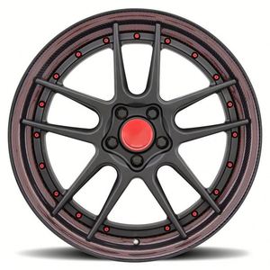 Rines KLS de Cinco Radios, 2 Piezas, Forjados, 5X112, 17, 18, 19, 21 Pulgadas para Ferrari F12 TDF, 458 Speciale, para Corvette Z06, C7, C6, ZR1 - Product Image 5