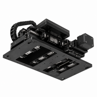 Plateforme de mouvement automatisée en fibre de carbone 3K sur mesure, avec plateau linéaire XY léger et chariot alvéolé pour équipement industriel