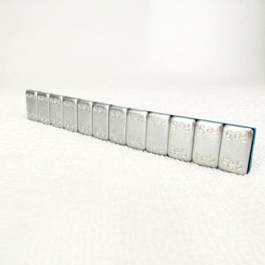 Nuovo Contrappeso Adesivo in Acciaio Argentato Toolon 5g*12 per Bilanciamento Ruote - Product Image 2