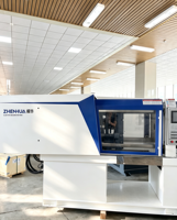 Machine de moulage par injection de plastique haut de gamme ZHENHUA, norme CE, moteur servo, vente directe d'usine pour la production d'électronique