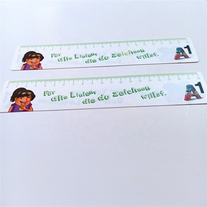 Regla de pvc de plástico flexible a todo <span class=keywords><strong>color</strong></span>, logo personalizado, regalos de promoción - Product Image 4