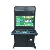 Machine de jeu d'arcade de combat à deux joueurs LCD de 32 pouces Console de jeu vidéo à pièces pour centres de divertissement