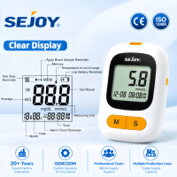 SEJOY Sans Codage, Portable, Vente en Gros, Moniteurs de Glycémie Numériques