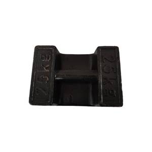 أوزان معايرة قياسية من الحديد الزهر للرافعات والمصاعد بأوزان 20 و25 و50 و100 و200 و300 كجم - Product Image 5