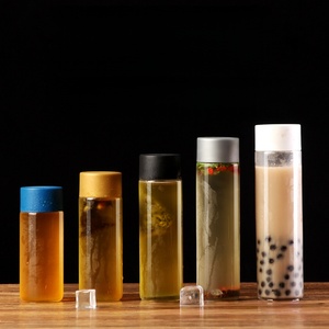 Bouteille vide en verre à <span class=keywords><strong>eau</strong></span> <span class=keywords><strong>Voss</strong></span> 200ml 375ml 500ml 750ml 1000ml avec bouchon à vis en plastique - Product Image 1