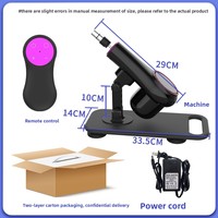 Masturbateur vibrant automatique transfrontalier à télécommande, avec fonction de pompage et simulation ultra-réaliste de pénis électrique pour adultes