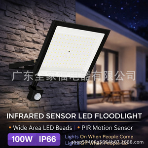 ไฟส่องสว่างแบบ LED COB Chip ให้แสงกระจายกว้าง ติดตั้งบนผนัง ความสว่างสูง อายุการใช้งาน 50000 ชั่วโมง ค่า CRI 80 สำหรับใช้งานภายนอกอาคาร - Product Image 5