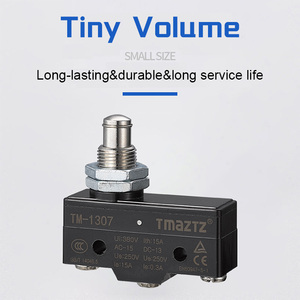 Mini Interruptor de 15A 250VAC, Interruptor Omron TM VM 1306 Z-15GD-B - Product Image 5