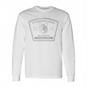 Hurricane Ridge Olympic National Park T-shirt à manches longues Washington Premium Apparel - Product Image 2