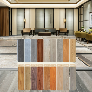 Directo de fábrica 4/5/6/7/8mm Pisos de plástico SPC impermeables para uso residencial de oficina Diseño gráfico de superficie de capa de desgaste - Product Image 4