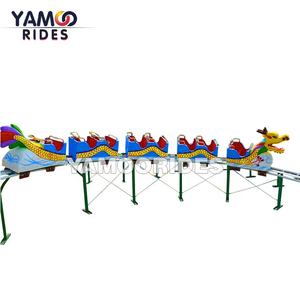 Mini Montañ<span class=keywords><strong>a</strong></span> Rusa Comercial para Parques Temáticos/Tren Metálico de Tamaño Real con Diseño de Dragón - Product Image 6