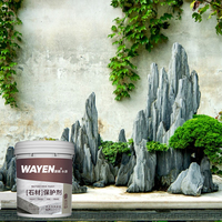 Sculpture en briques WS-7300 et sculpture en argile Agent protecteur hydrophobe résistant aux taches Peinture protectrice écologique longue durée