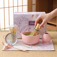 Coffret de Matcha Japonais OEM avec Logo Personnalisé, Fouet à Matcha en Bambou Chasen, Kit de Thé – Vente Chaude