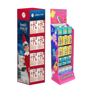 Các Tông Tùy Chỉnh Khuyến Mãi Sản Phẩm Sóng Tầng Hiển Thị Rack Quảng Cáo <span class=keywords><strong>POP</strong></span> Giấy Các Tông Bán Lẻ Hiển Thị Đứng Kệ - Product Image 5