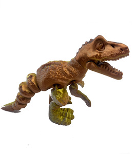 Figura de Dinosaurio Impresa en 3D Multicolor con Articulaciones Móviles, Juguete de Exhibición, Regalo Coleccionable - Product Image 5