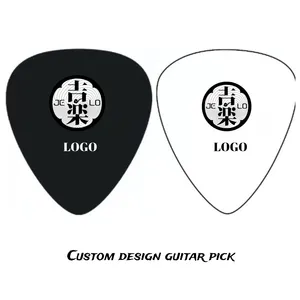 JELO C-1 Custom Design Guitar Pick Logo Color ABS Ukulele Guitar Bass Guitar Accessories