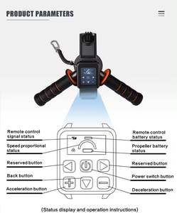 <span class=keywords><strong>Bateau</strong></span> à moteur électrique gonflable G Camolech | Puissance 500W, batterie longue durée <span class=keywords><strong>de</strong></span> 10000mAh | pour le kayak, les adultes et les enfants. - Product Image 5