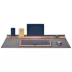 Haute qualité grand bureau tapis de bureau protecteur antidérapant feutre clavier tapis de souris pour l'organisation de stockage Organisation de stockage à domicile - Product Image 1