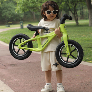 จักรยานทรงตัวสำหรับเด็ก จักรยานสองล้อแบบไม่มีแป้นเหยียบ สำหรับเด็กอายุ 3-6 ปี เหมาะสำหรับผู้เริ่มต้น วัสดุไนลอนสำหรับเด็กทั้งชายและหญิง - Product Image 2