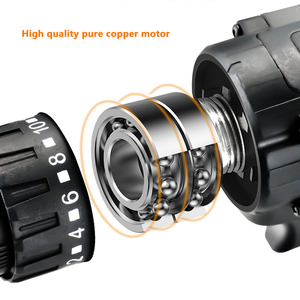 25V <span class=keywords><strong>trapano</strong></span> elettrico senza fili martello ricaricabile cacciavite elettrico impatto al litio <span class=keywords><strong>trapano</strong></span> strumenti portatili Wireless - Product Image 3