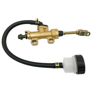 Pompe de frein hydraulique pour moto Mochi, pompe monobloc 001, noir, argent, or, pour modification de véhicules tout-terrain - Product Image 2