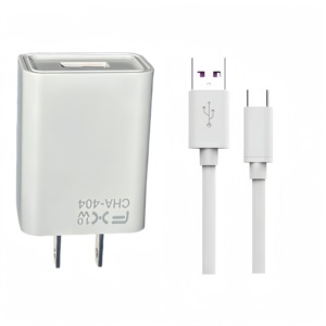 ชุดอะแดปเตอร์ชาร์จ USB-C CHA-404 6A FX ใช้ได้กับ <span class=keywords><strong>Apple</strong></span> สำหรับ Huawei อุปกรณ์ Samsung <span class=keywords><strong>12W</strong></span> เอาต์พุต QC3.0 OTP สำหรับมือถือ - Product Image 1