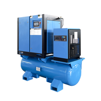 Compresseur d'Air à Vis Combiné Langair 50ch 37kW avec Sécheur et Filtre à Air