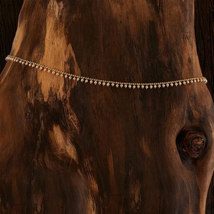 2023 Trendy Tassel Pearl African Boho Metal Pearl Beads <strong>Belly</strong> <strong>Chain</strong> Fashion Adjustable Fancy Waist <strong>Chain</strong> <strong>Indian</strong> Waist <strong>Chain</strong>