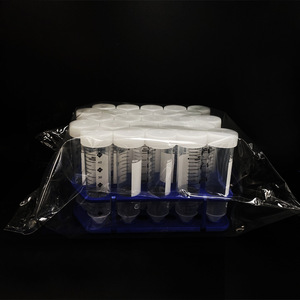 Tubo de centrífuga de PP sin metales pesados de 15mL 50mL para pruebas ambientales, tubos de centrífuga sin metales. - Product Image 2
