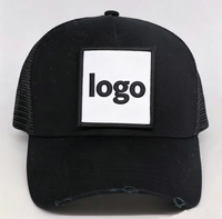 Aanpasbare Patch Mesh 5-panel trucker cap met Argyle & fruitmotieven, roze zwart, verstelbare pet voor cadeau en DIY