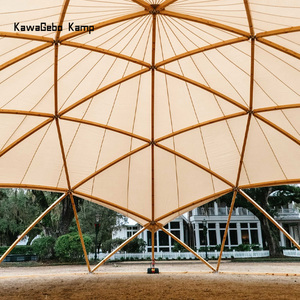 Kawagebo Kamp <span class=keywords><strong>12M</strong></span> 9M lớn sang trọng chéo Lều tuyết trắc địa mái vòm mái vòm lều cho bữa tiệc, glamping, đám cưới và các sự kiện - Product Image 1