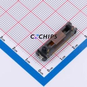 HC-PBB23L-60DP-0.5V10-G2-01 Board-to-Board & Backplane Connector SMD,P=0.5mm Connector 60P 0.5mm Slot Butt Joint Vertical Mount - Product Image 1