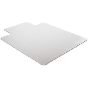 Alfombrilla para Silla Alera Moderna con Diseño de Tachuelas, para Alfombras de Pelo Plano, 45 x 53 Pulgadas, de PVC, Vinilo y PET, Lavable, con Borde Transparente, para Oficina y Sala de Estar - Product Image 2