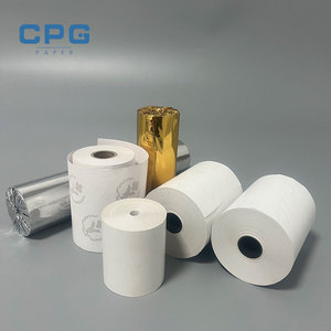 Papier thermique blanc pour reçus de caisse, 80x80mm, sans BPA, 48g/m², pour logistique et approvisionnement, personnalisable en gros (OEM) - Product Image 1