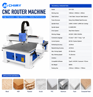 Mesin Router CNC Kayu 1325 Ukuran Kerja 4*8ft untuk Ukiran Pola Pintu Kayu