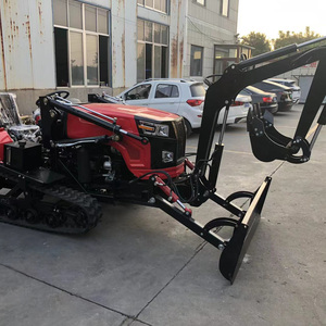 Mini-tracteur chenillé chinois 25HP 35HP 40HP, cultivateurs, mini-motoculteurs, tracteurs rotatifs à roues à vendre - Product Image 2