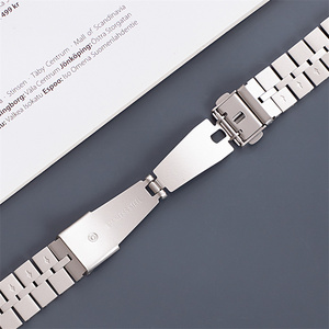 Correa <span class=keywords><strong>de</strong></span> Acero Inoxidable Delgada para Reloj <span class=keywords><strong>Apple</strong></span>, Correa <span class=keywords><strong>de</strong></span> Metal para Reloj <span class=keywords><strong>de</strong></span> 46 mm, 45 mm, 44 mm, 49 mm, 40 mm, 41 mm - Product Image 3