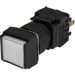 Interrupteur à bouton-poussoir carré en plastique en gros d'usine pour panneaux de commande industriels Installation rapide Cycle de longue durée - Product Image 1