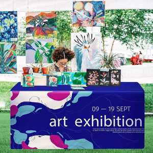 Được Trang Bị Bảng Biểu Ngữ Đầy Đủ Màu Sắc In Ấn Kinh Tế Nhiệm Vụ Nặng Nề Lỏng Được Trang Bị Bảng Vải Cho Bữa Tiệc - Product Image 6