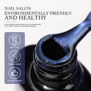 Smalto Gel Occhio di Gatto Westink Fai-da-Te, Facile da Usare per Creare Unghie Magnetiche <span class=keywords><strong>Senza</strong></span> Salone, 15ml Euro St Twillight Town - Product Image 3