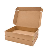Caja de Cartón Corrugado para Avión con Logotipo Personalizado, Cajas de Papel Reciclables con Recubrimiento UV, Laminación Mate y Grabado en Relieve