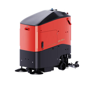 Smart Self Driving Floor Scrubber Robot 65dBA Low Noise Auto Charging Obstacle Crossing Dry Wet Separation Design - Product Image 2