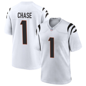 Jersey Cincinnati 2026 Kustom, Kaos Sepak Bola Amerika, Bordir Jahit, Seragam Pemuda, Pakaian Olahraga dengan Logo, Putih - Product Image 2