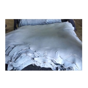 Cuir de vachette pleine fleur Wet Blue, matière première résistante à l'eau, feuille de cuir salée séchée pour la fabrication de meubles, sacs, chaussures et ceintures - Product Image 1