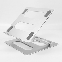 Leadingplus support pliable pour ordinateur portable en aluminium
