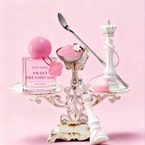 Parfum Kosy Mosy Sweet Cotton Candy Marshmallow pour femmes, parfum gourmand moelleux, 50 ml, parfum Marshmallow - Product Image 1