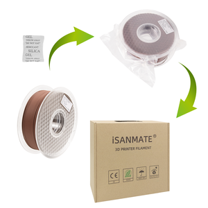 Imprimante 3D <span class=keywords><strong>iSANMATE</strong></span>, 1.75mm, 1kg, PLA, bois, filament de bois, vente en gros - Product Image 4