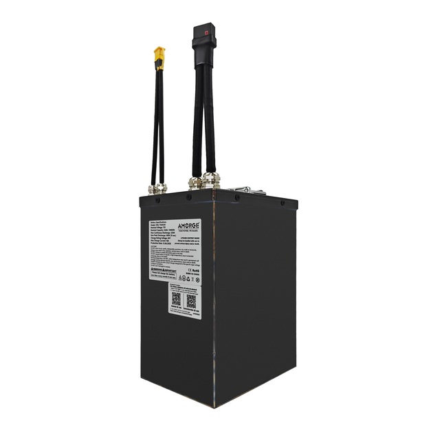 AMORGE 20S6P 72V 30AH 300A Lithium Battery Pack for for Tuttio Soleil01 Electric Mini Bike
